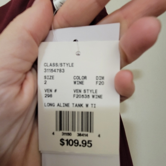 Size 2 Wine colored Formal Full-length Gown - Picture 5 of 7